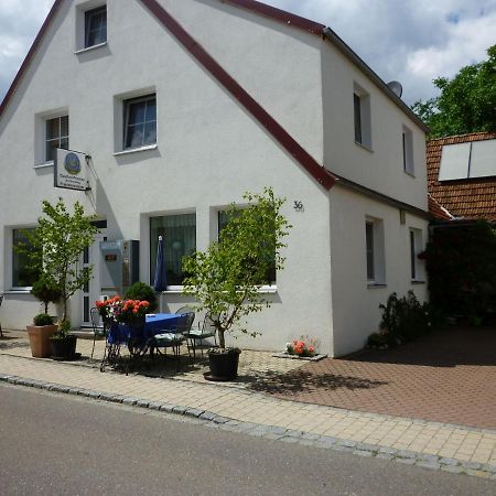 Gasthaus - Pension Am Buchberg Monchsdeggingen Exterior foto
